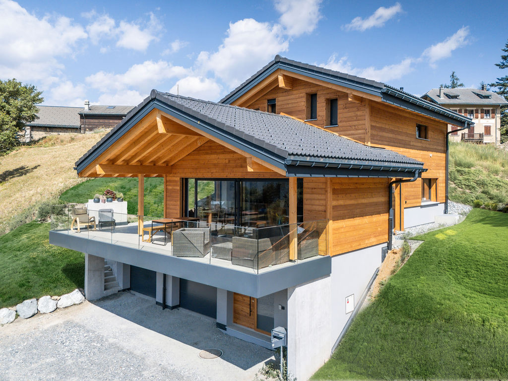 Chalet réalisé à Chemin-Dessus.